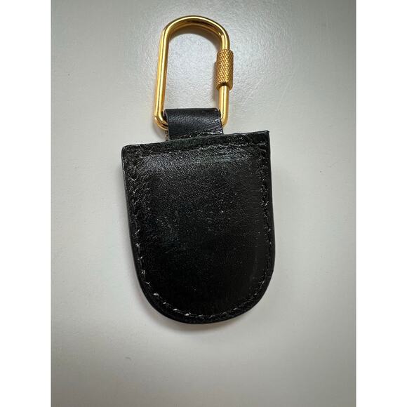 Unisex Minimalist Key Ring Key Fob Black - Picture 3 of 6